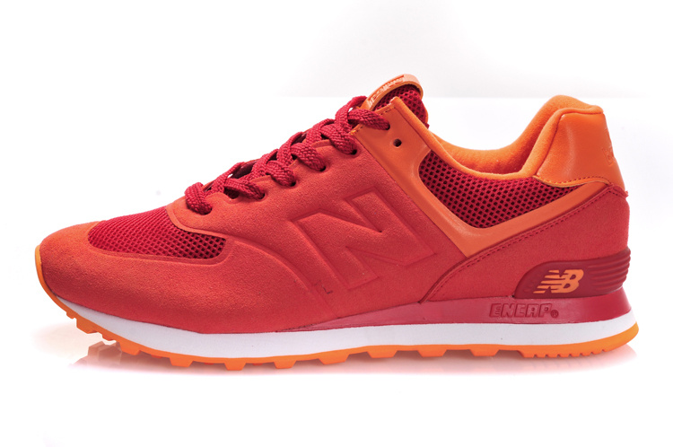 Chaussure New Balance Running 574 Orange Pour Homme